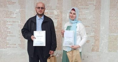 20.05.Rebija Pivić treće mjesto na državnom takmičenju iz Islamske vjeronauke 20.05.Rebija Pivić treće mjesto na državnom takmičenju iz Islamske vjeronauke